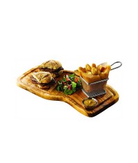 Olive Serving Board Square 40x21 With Grove